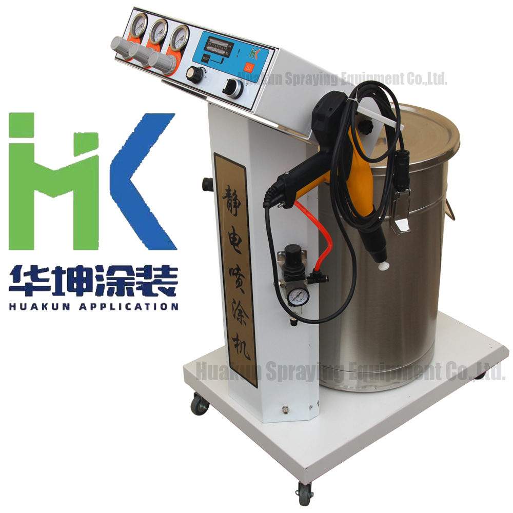 huakun 888 powder coating machine