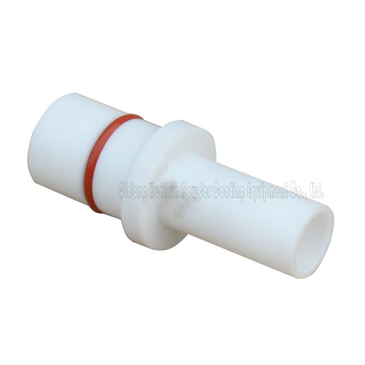 N - throat for powder transfer pump